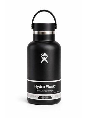 Hydro Flask 64 oz Black Hot 12 hr Cold  24 hr Wide Mouth Brand New